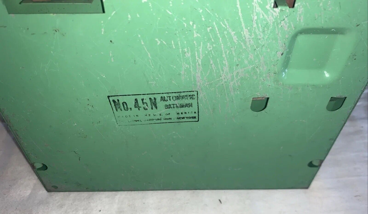 🚂 Vintage Lionel 45N Gateman. C-5 Good Condition. White Crossing Sign. TESTED!!