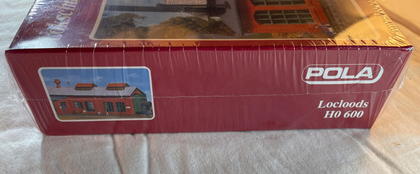 🚂 HO Scale POLA 600 Lockschuppen (Locomotive Shed). Brand New / Sealed In OB!!