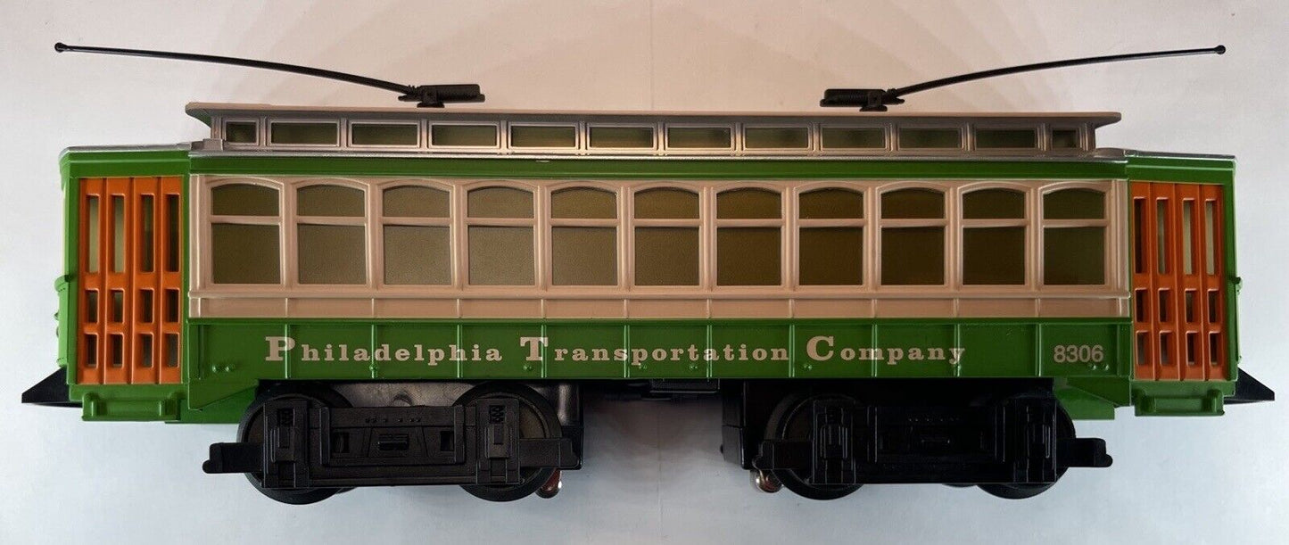 Industrial Rail O Ga Trolley PTC Philadelphia Transportation Co Bump n Go TESTED