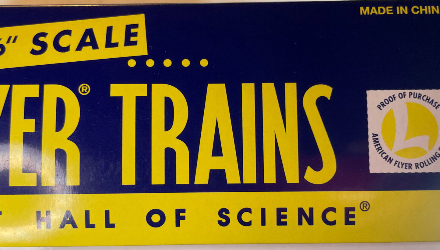 🚂 American Flyer 6-49012 S Gauge Santa Fe Crane Car MINT in Original Box!