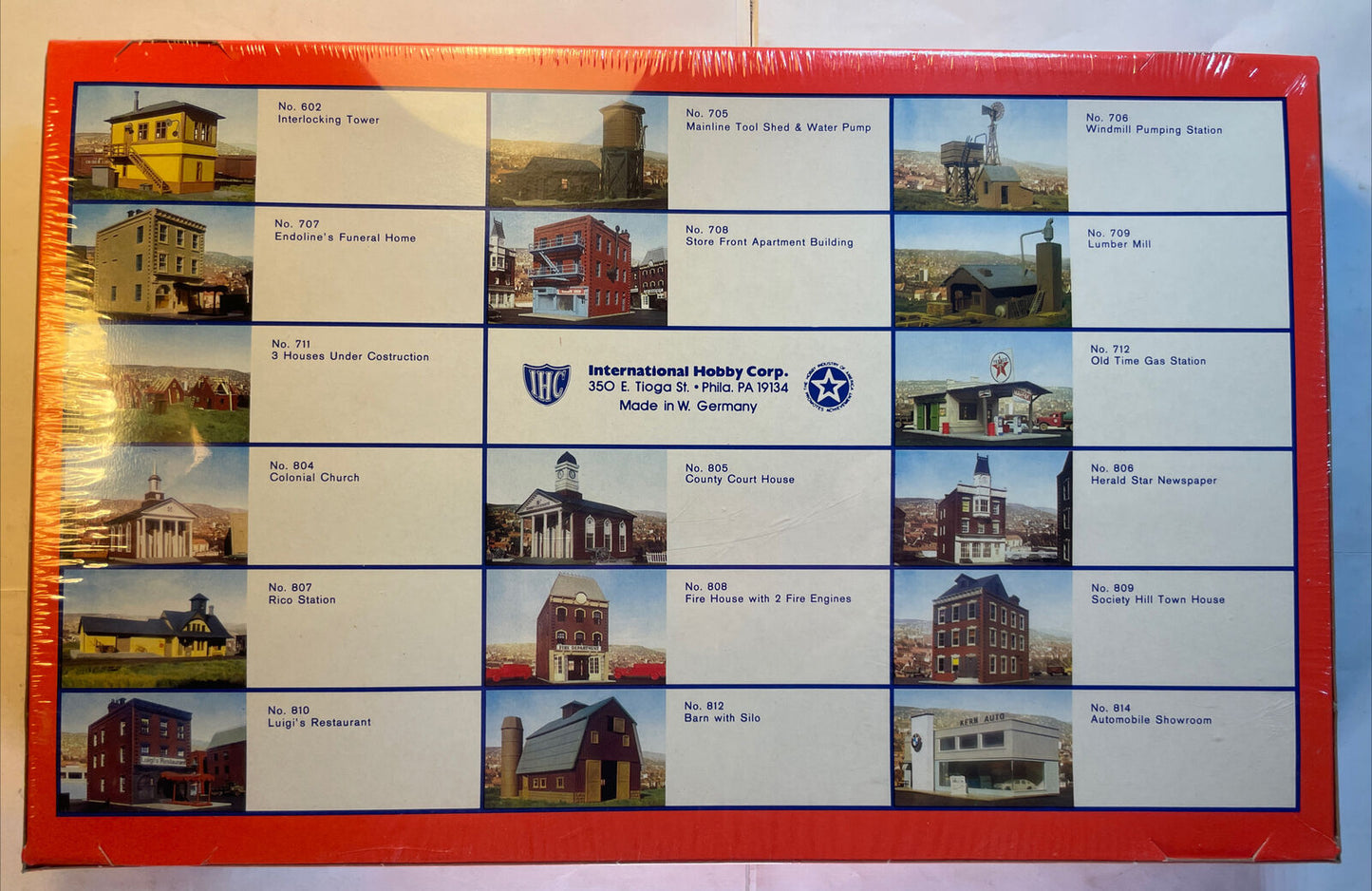 🚂 HO Scale IHC 804 Colonial Church Brand New / Sealed In Original Box!!