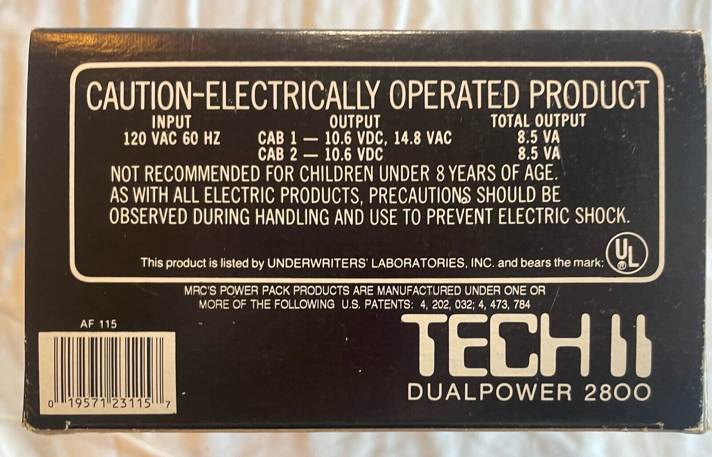 🚂 MRC TECH II Dualpower 2800 HO/N/Z Transformer in OB