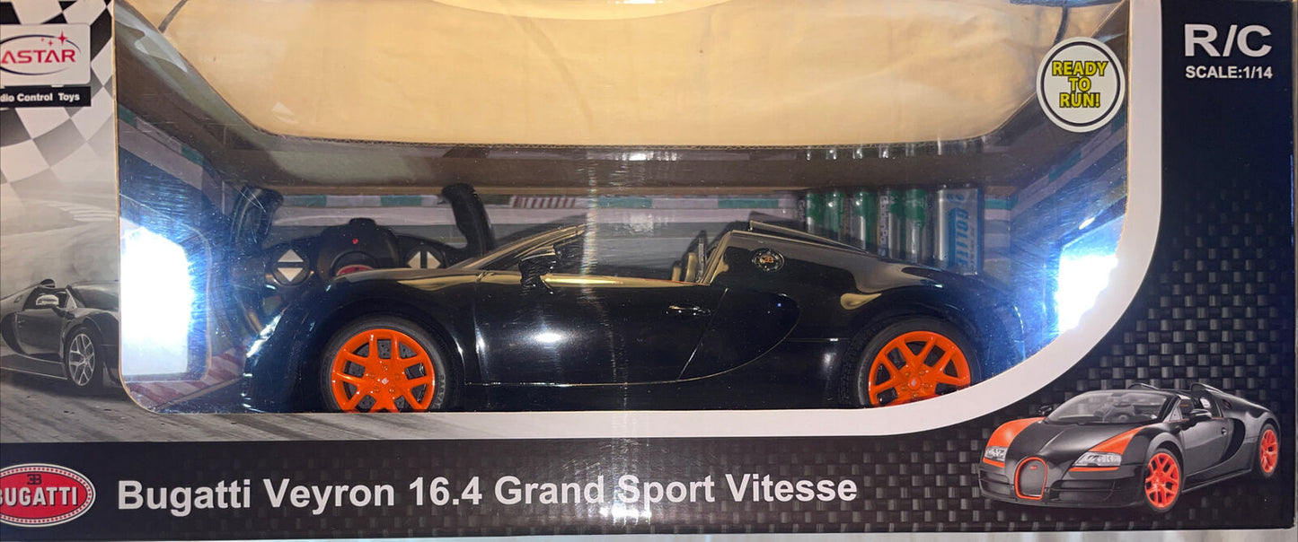 1:14 Scale Rastar RC Bugatti Veyron 16.4 Grand Sport Vitesse Remote Control Car