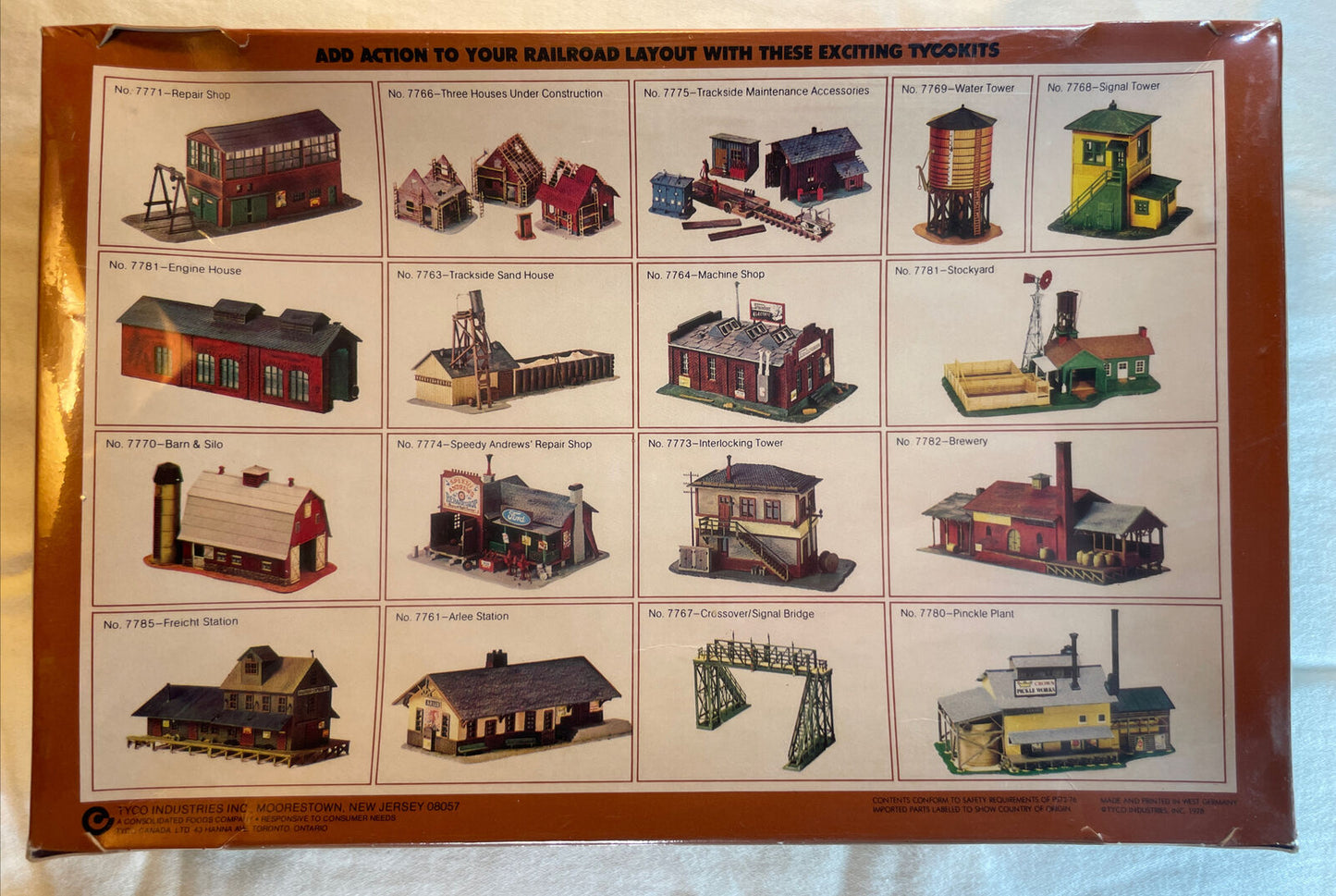 🚂 HO Scale Tyco 7768 Snap Together Signal Tower. Brand New / Sealed In OB!!