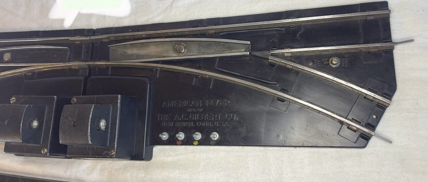 🚂 American Flyer RC Switch Pair. No Remotes. Serviced / TESTED! C-6 Very Good