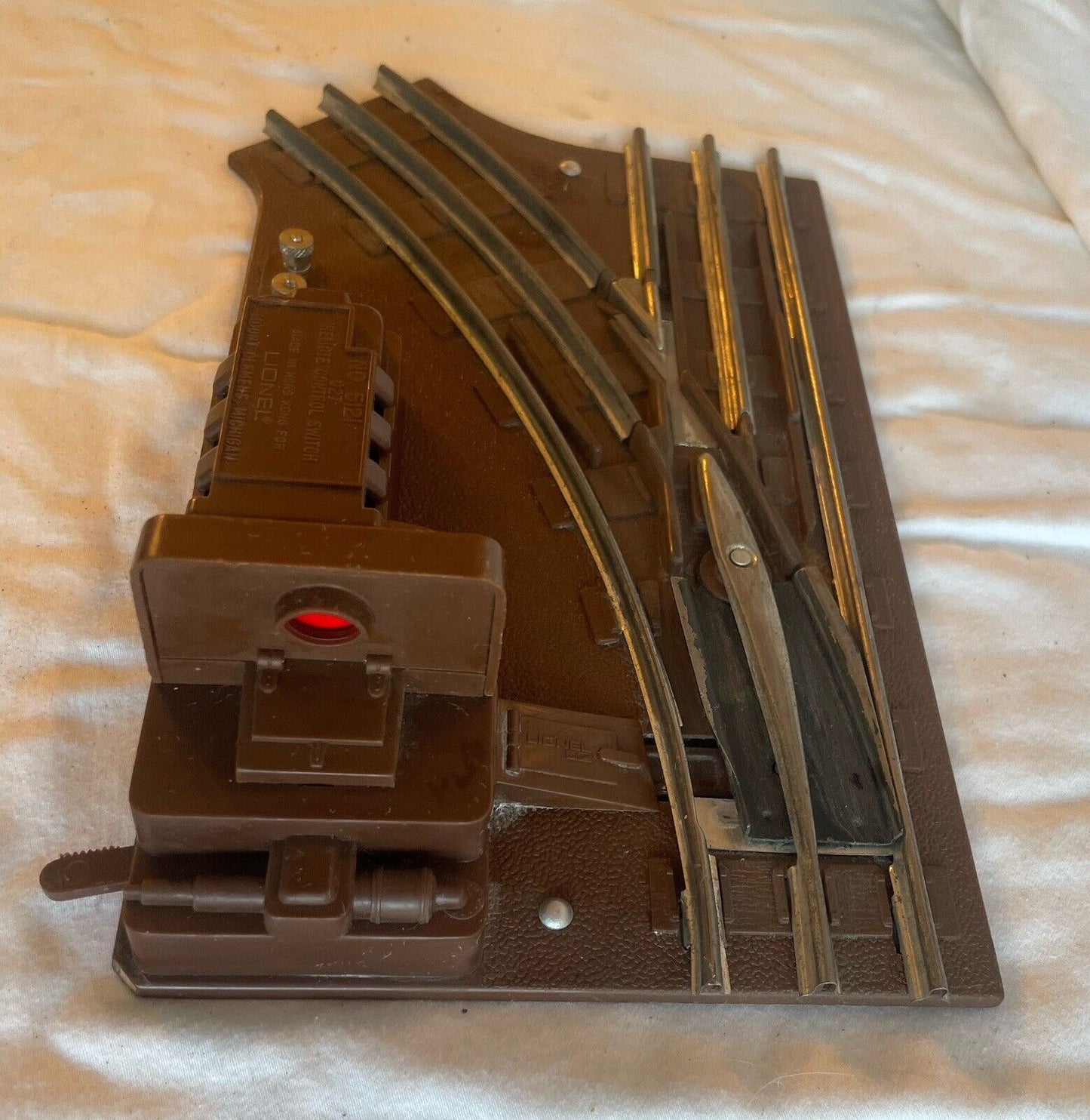 Lionel #5121 O-27 Left Switch. Tested/Serviced C-6 Good Condition