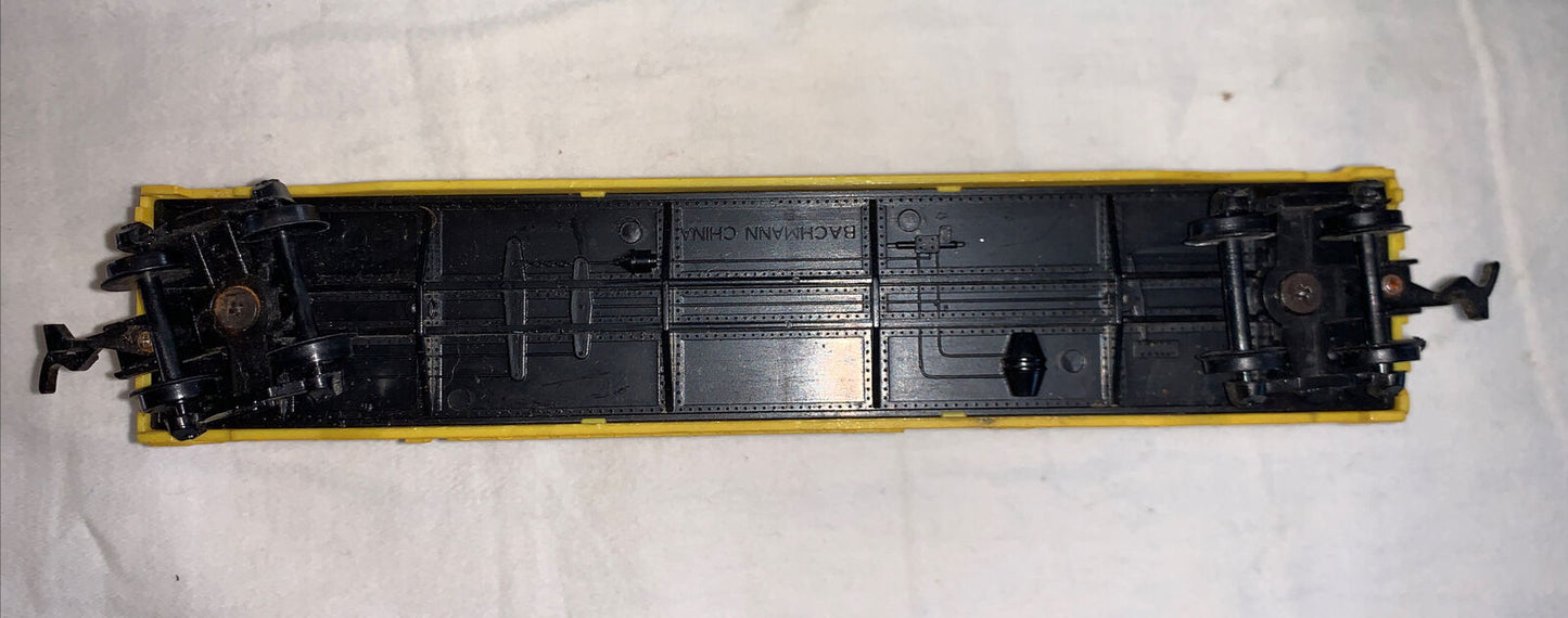 🚂 Set of 2 HO Scale Milwaukee Road Cars Bachmann Boxcar C7 ModelPower Hopper C9