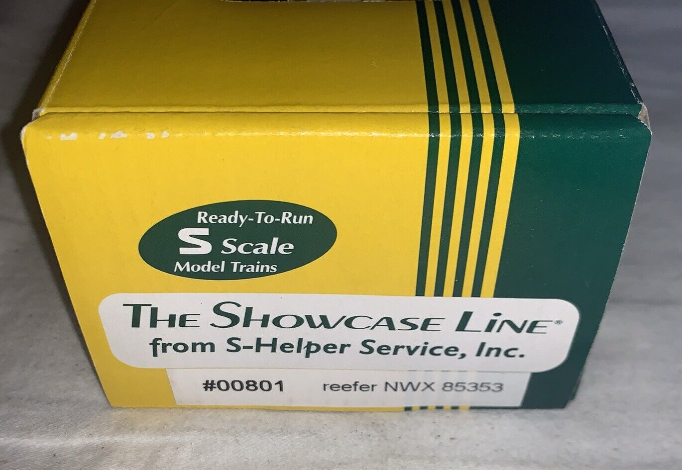 🚂 S Gauge S-Helper Service #00801 Borden's Fine Cheeses Reefer NWX85353 LN C-8