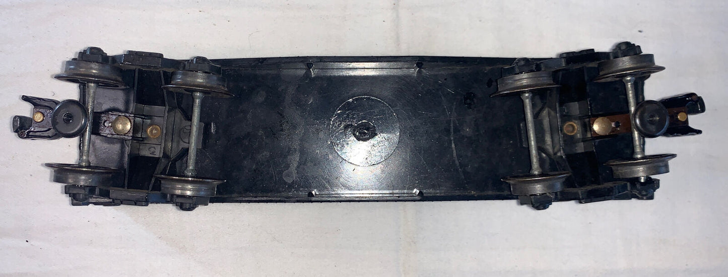 🚂 Lionel 6112 Short Gondola, Black. C-6 Very Good Condition. Freshly Serviced