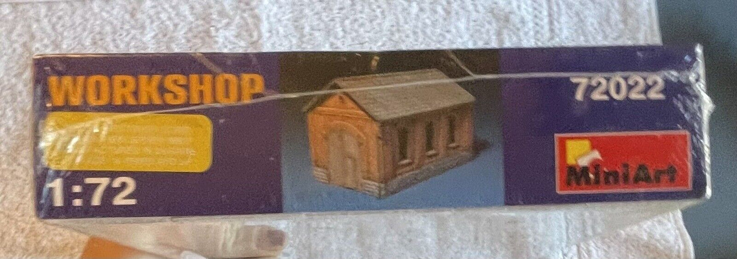 HO Scale MiniArt 72022 Workshop. Sealed / Brand New in Original Box! C-10 MINT