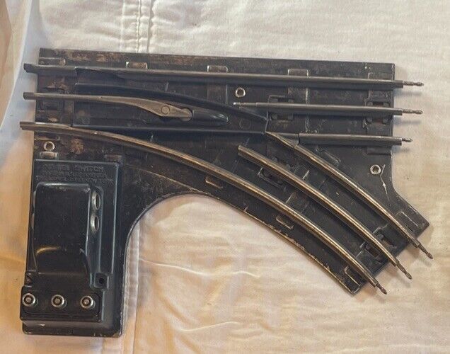 🚂O27 Gauge Lionel 1121 RC Switch Right. No Remote. TESTED!! C-5 Good Condition