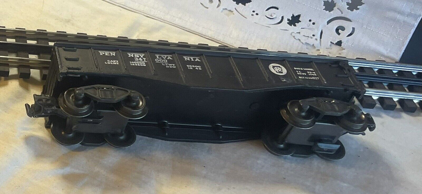 🚂Lionel 2452X PRR Gondola, black, Automatic Uncouplers C-7 Excellent Tested