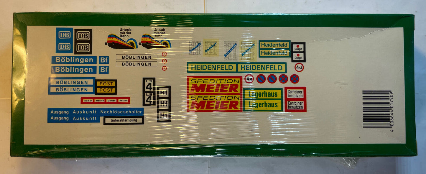 🚂 HO Scale Heljan 1750 Heidenfeld Railway Station. Brand New / Sealed In OB!!