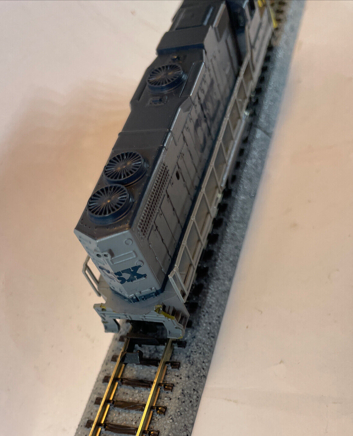 N Scale Life-Like 7842 GP38 Diesel Locomotive Train CSX #6638 Serviced! Tested!