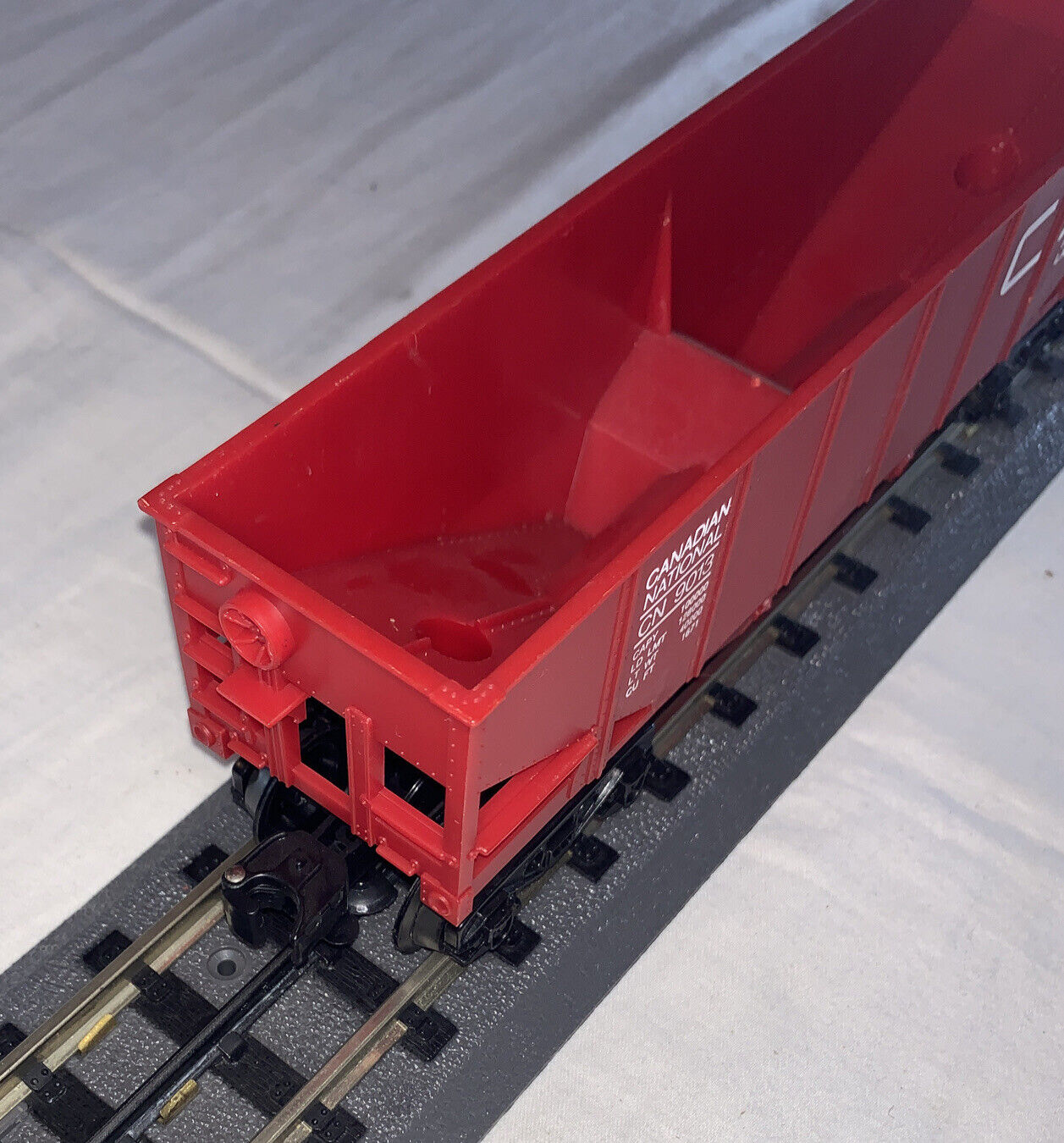 🚂 Lionel 9013 Canadian National Hopper, Red. C-7 Excellent Condition! Tested!
