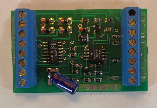 NCE Switch-It Rev A Accessory Decoder for Stall (Tortoise Type) Switch Machines