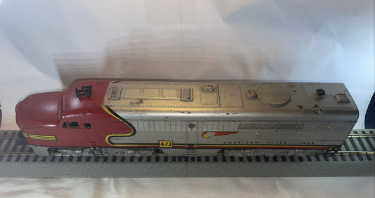 🚂 S Gauge American Flyer 473 Alco A Unit (Dummy Non-Powered) Diesel SERVICED!!