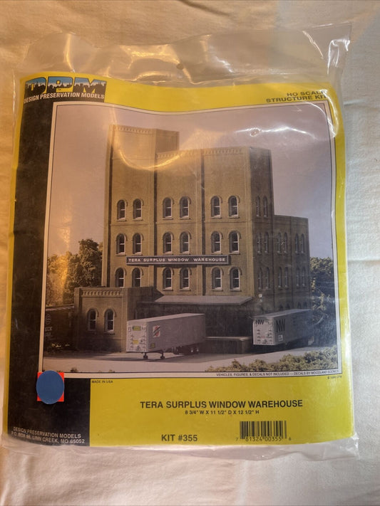 🚂 HO Scale DPM 355 Tera Surplus Window Warehouse. Brand New/Sealed in OB!!