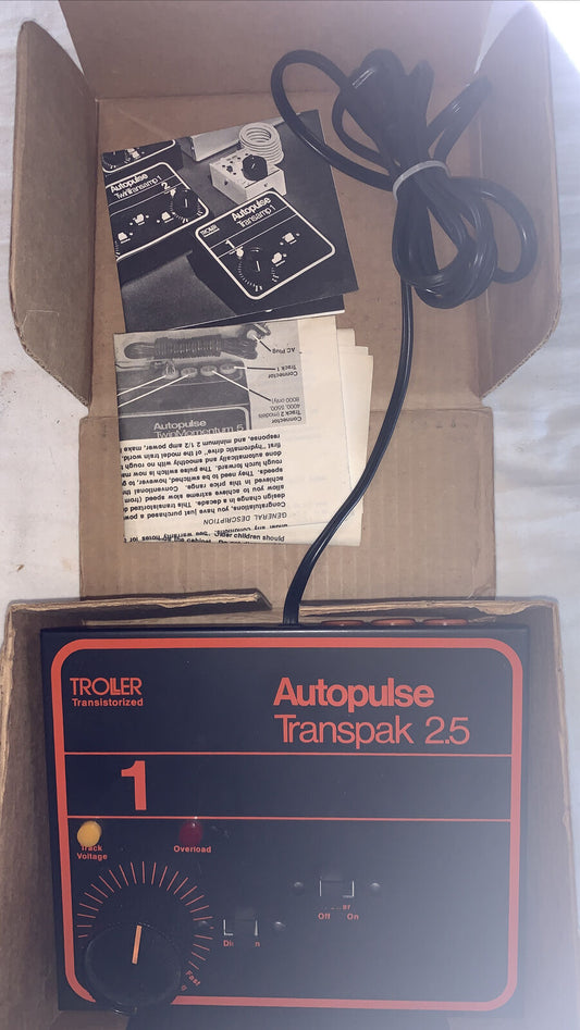 🚂 Autopulse Transpak 2.5 Model 3000 in OB. TESTED. C-7 Excellent Condition