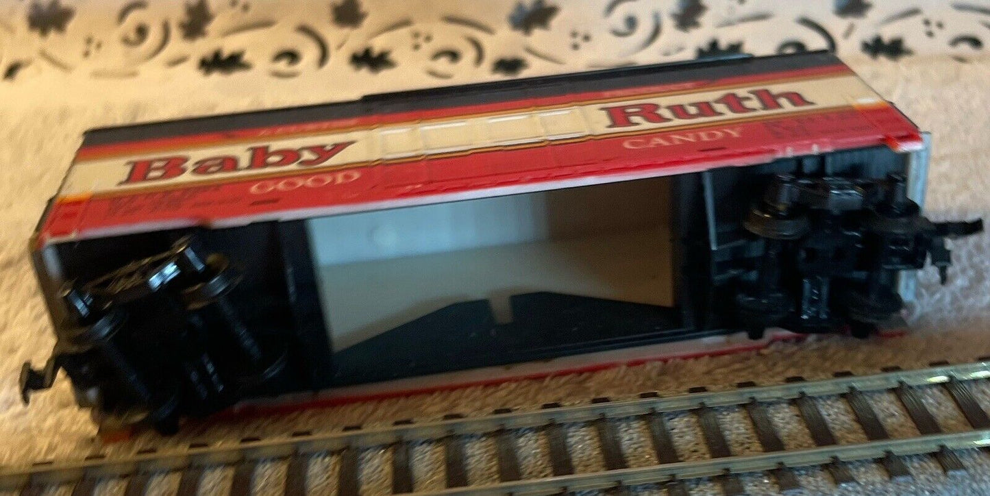 HO Scale TYCO 5432 Baby Ruth Box Car. TESTED! C-6 Good Condition