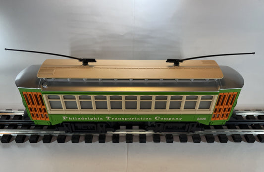 Industrial Rail O Ga Trolley PTC Philadelphia Transportation Co Bump n Go TESTED