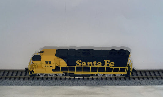 N Scale Life-Like 7843 Santa Fe GP38-2 #3500 Tested! Excellent Condition C-7!