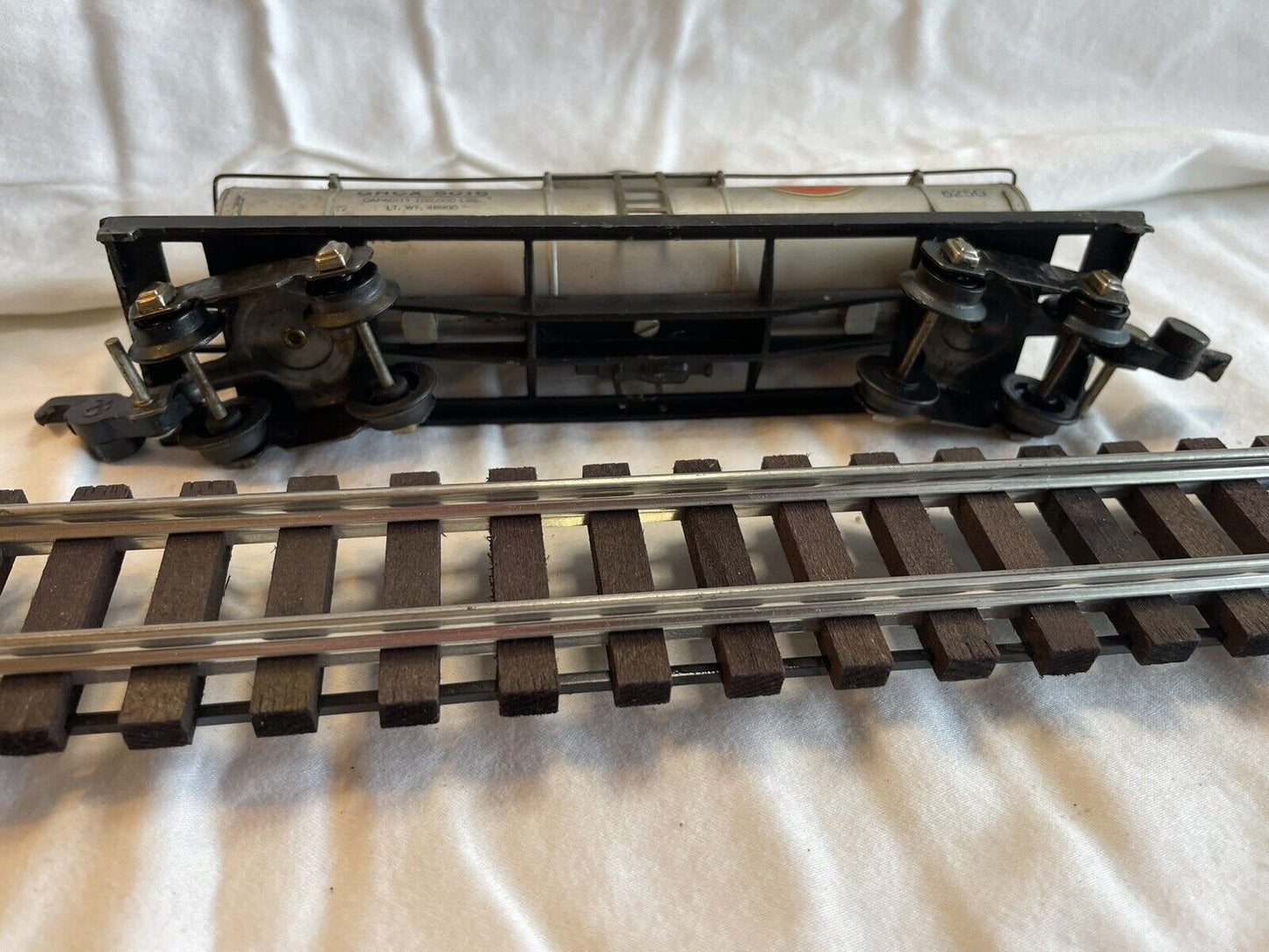 S Gauge American Flyer 5016 Gulf Single Dome Tank Car LC Serviced/Tested! C-6
