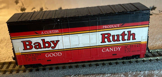 HO Scale TYCO 5432 Baby Ruth Box Car. TESTED! C-6 Good Condition