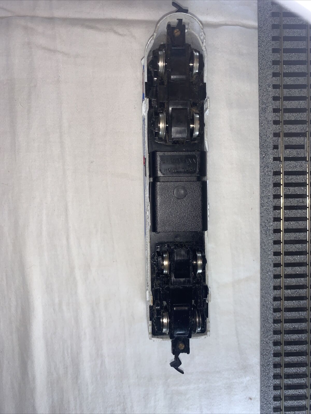 🚂 HO Scale Bachmann All-American Powertrain Locomotive & Caboose C-6 TESTED!!