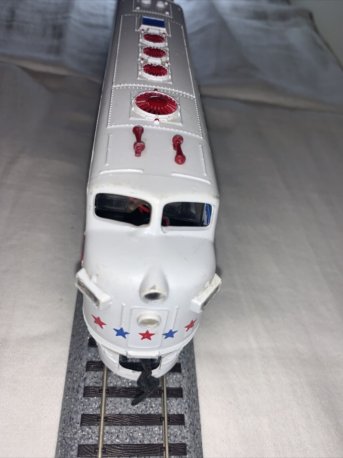 🚂 HO Scale Bachmann All-American Powertrain Locomotive & Caboose C-6 TESTED!!