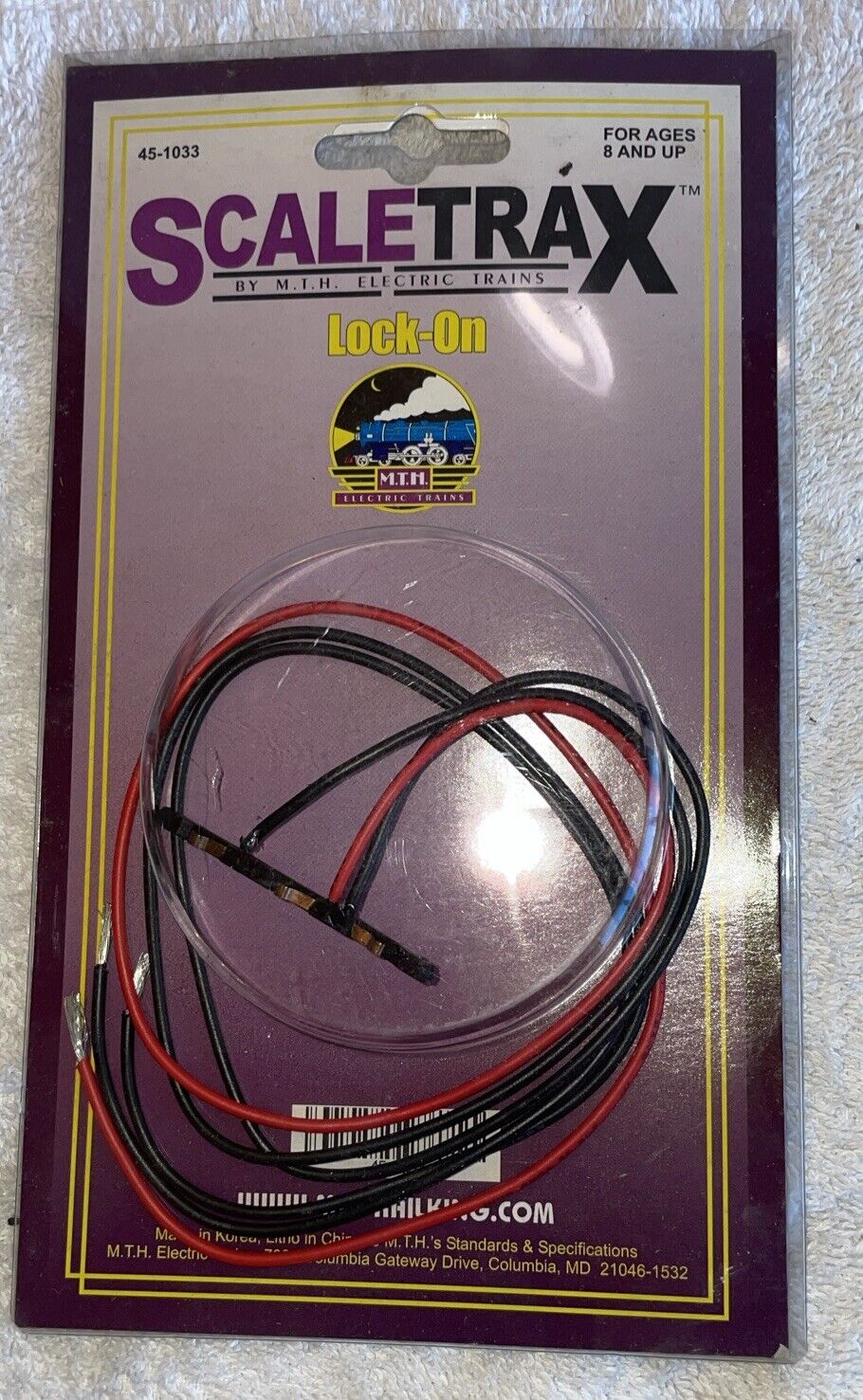 BRAND NEW MTH # 45-1033 SCALE TRAX LOCK ON O GAUGE