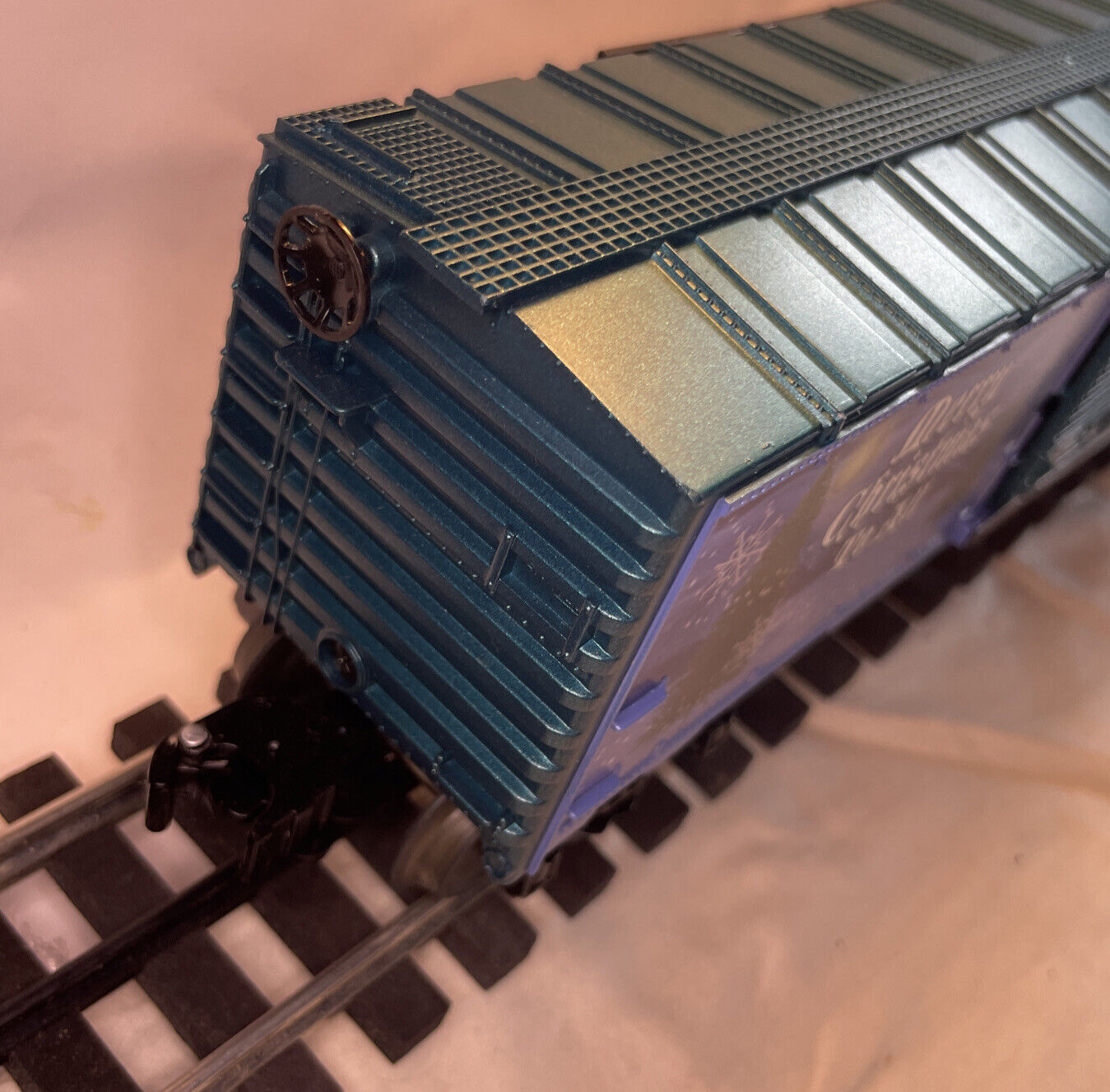 🚂 Lionel 25033 2007 Christmas Boxcar O Gauge. Die-Cast Sprung Trucks! LNIB C-8!