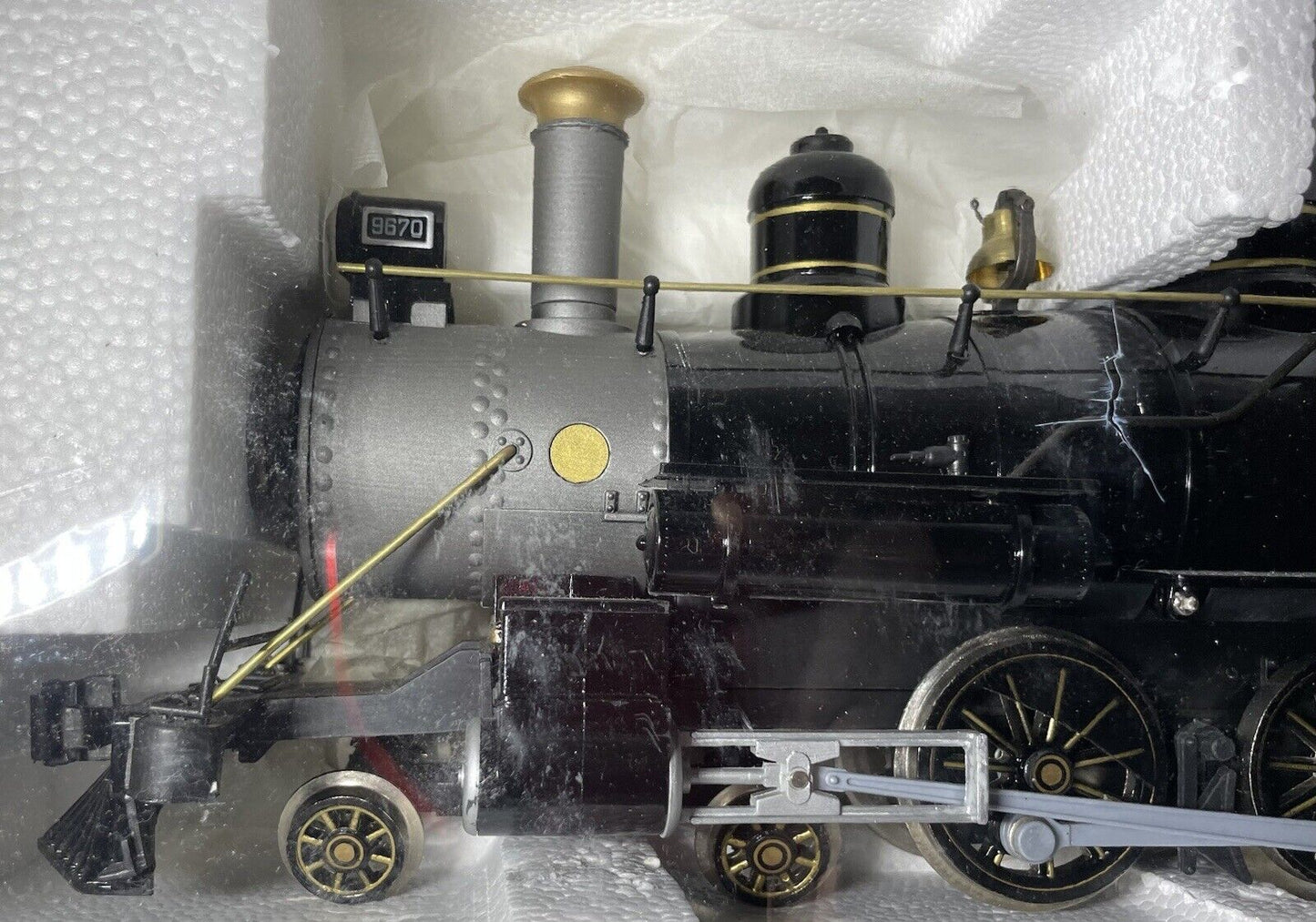 G Scale Liberty Bell Limited Bachmann Big Haulers 4-6-0 Steam Knuckle Coupler C7