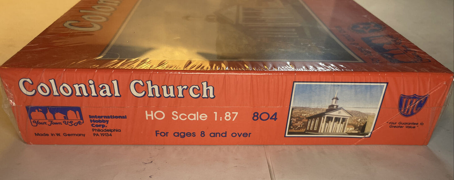🚂 HO Scale IHC 804 Colonial Church Brand New / Sealed In Original Box!!