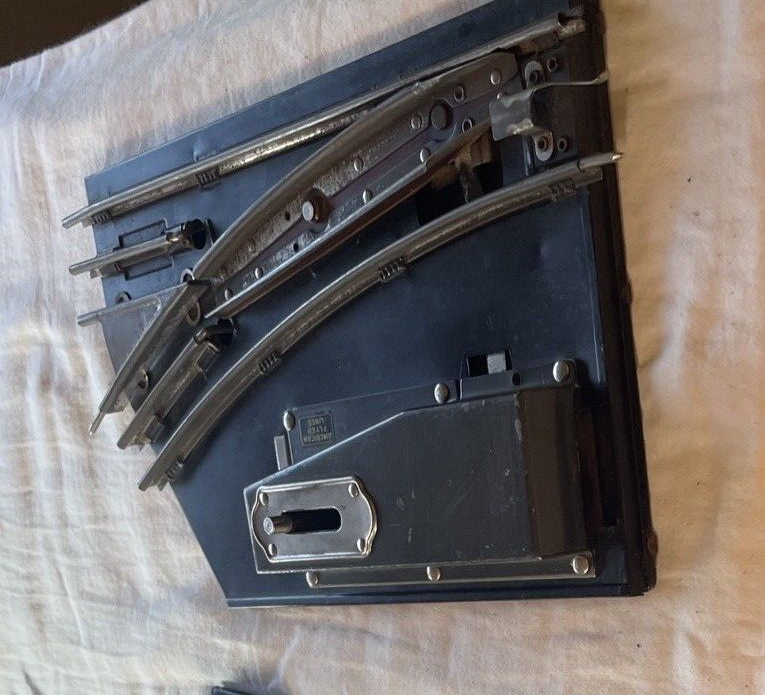🚂O Gauge American Flyer Manual Switch Left. C-6 Very Good Condition.