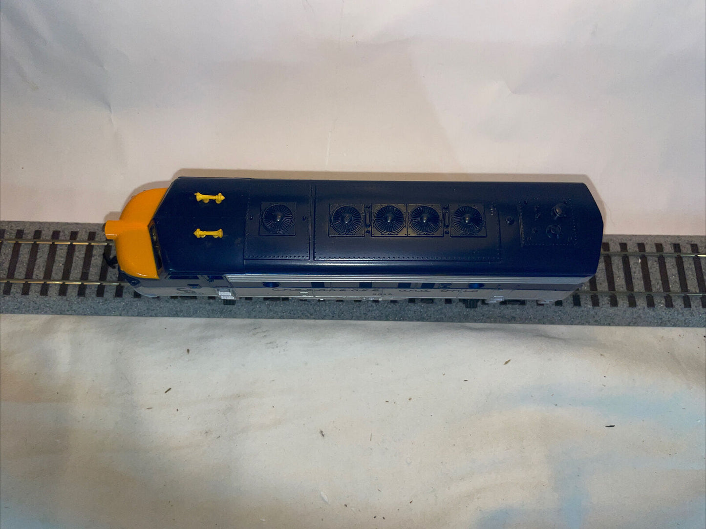 🚂 HO Scale TYCO Chesapeake and Ohio F7A #8015 TESTED! C-7 Excellent Runs Great!