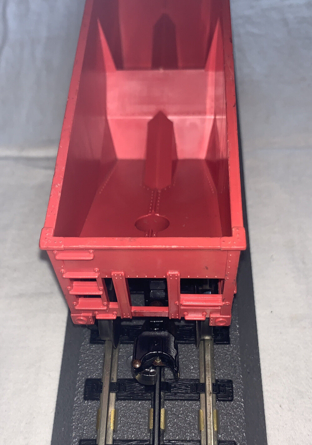 🚂 Lionel 6476 Lehigh Valley Hopper, Red. C-6 Very Good. Serviced & Tested!
