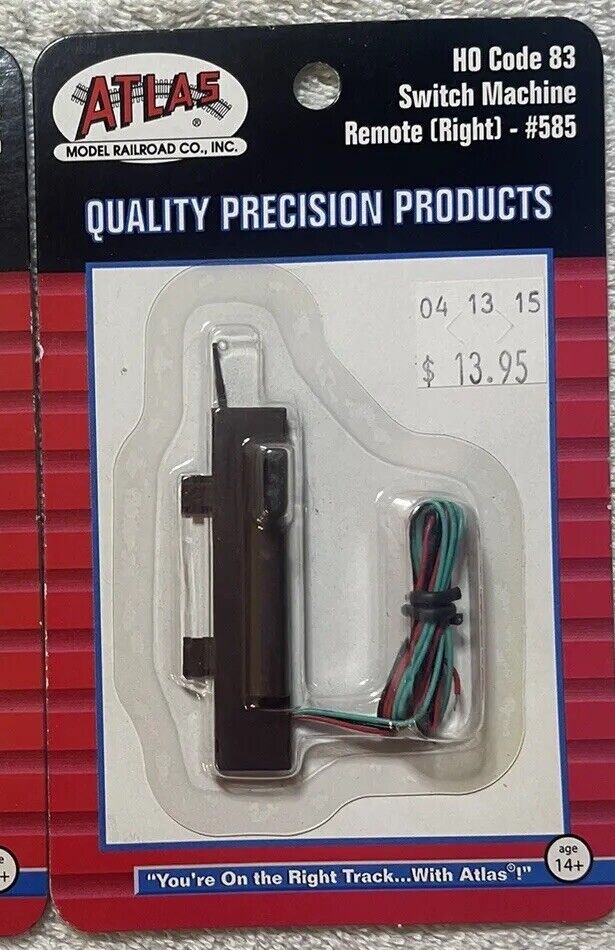 HO Scale Atlas #585 Switch Machine Right Code 83. C-10 Brand New