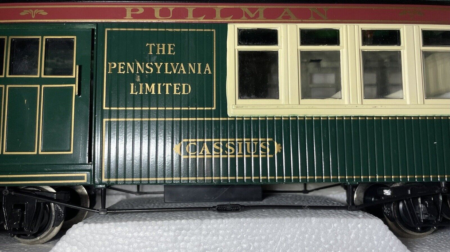 G Scale Liberty Bell Limited Bachmann Big Haulers 4-6-0 Steam Knuckle Coupler C7