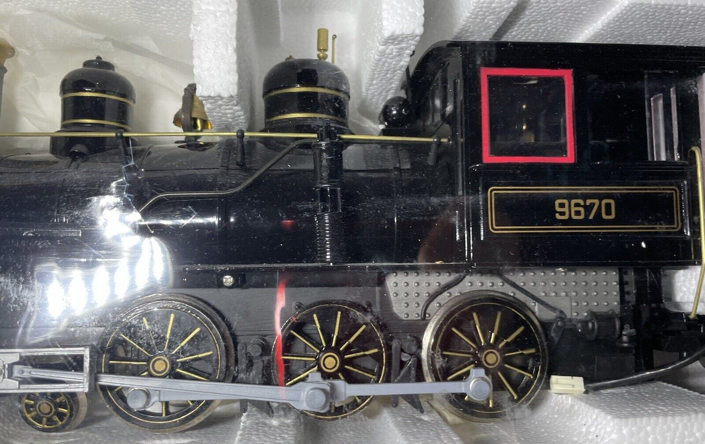 G Scale Liberty Bell Limited Bachmann Big Haulers 4-6-0 Steam Knuckle Coupler C7