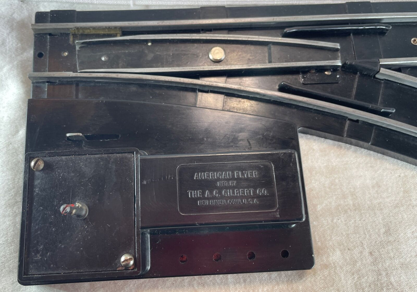 🚂American Flyer Manual Switch Right. Serviced / TESTED! C-6 Very Good