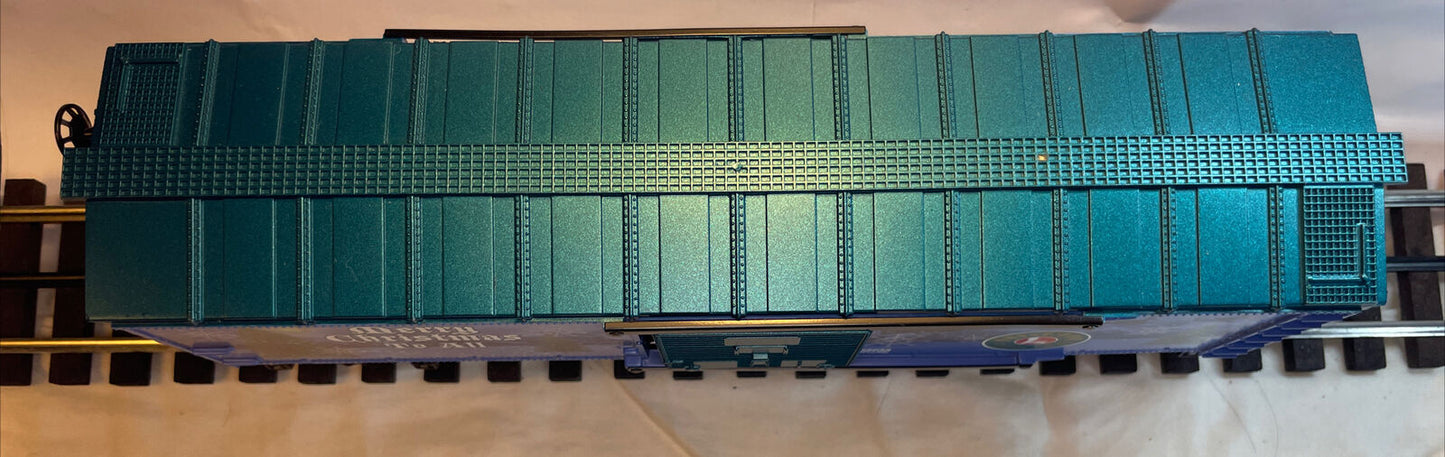 🚂 Lionel 25033 2007 Christmas Boxcar O Gauge. Die-Cast Sprung Trucks! LNIB C-8!