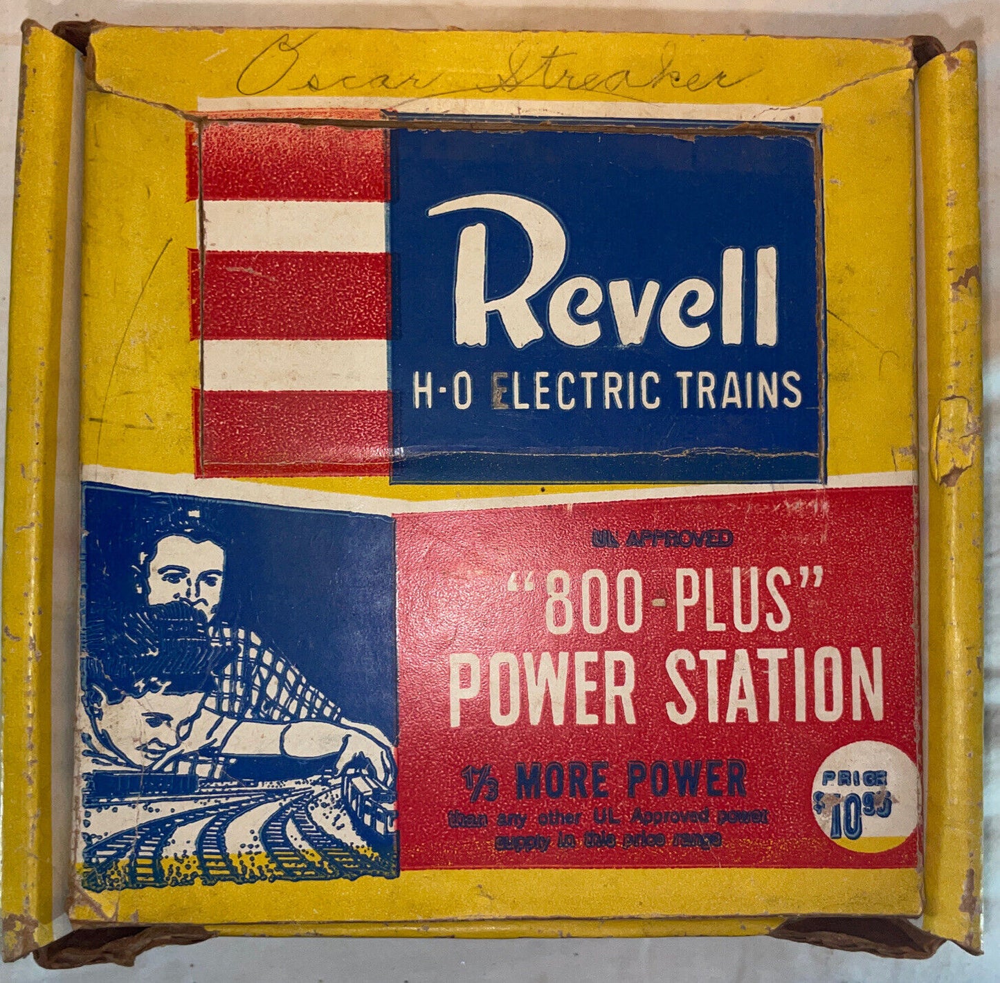 🚂 Revell 800 "Plus" Power Station 15VA HO Transformer in OB TESTED! Works!! C-7