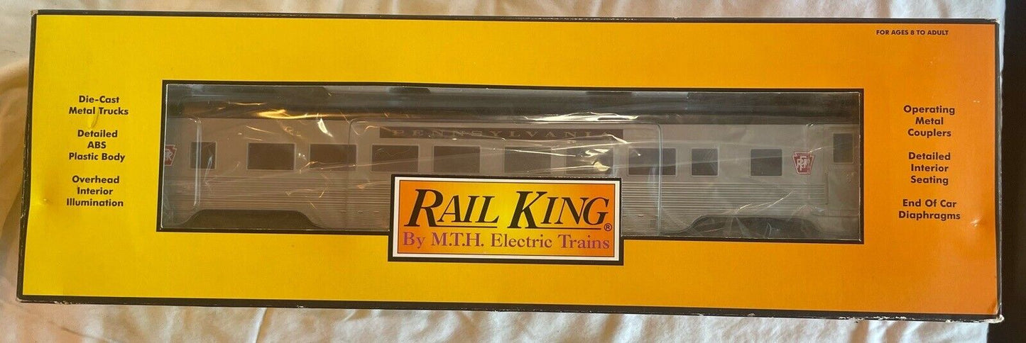 🚂 O Gauge MTH 30-6716 RailKing PRR Pennsylvania 60' Coach C-10 MINT in OB