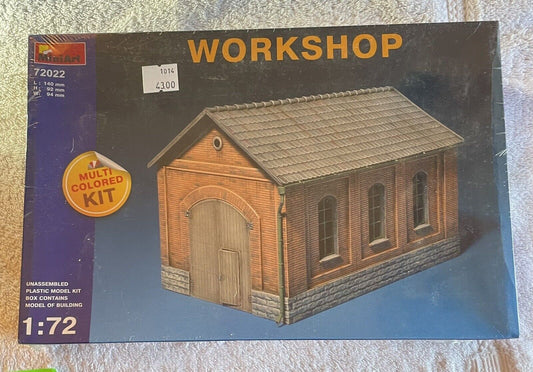 HO Scale MiniArt 72022 Workshop. Sealed / Brand New in Original Box! C-10 MINT