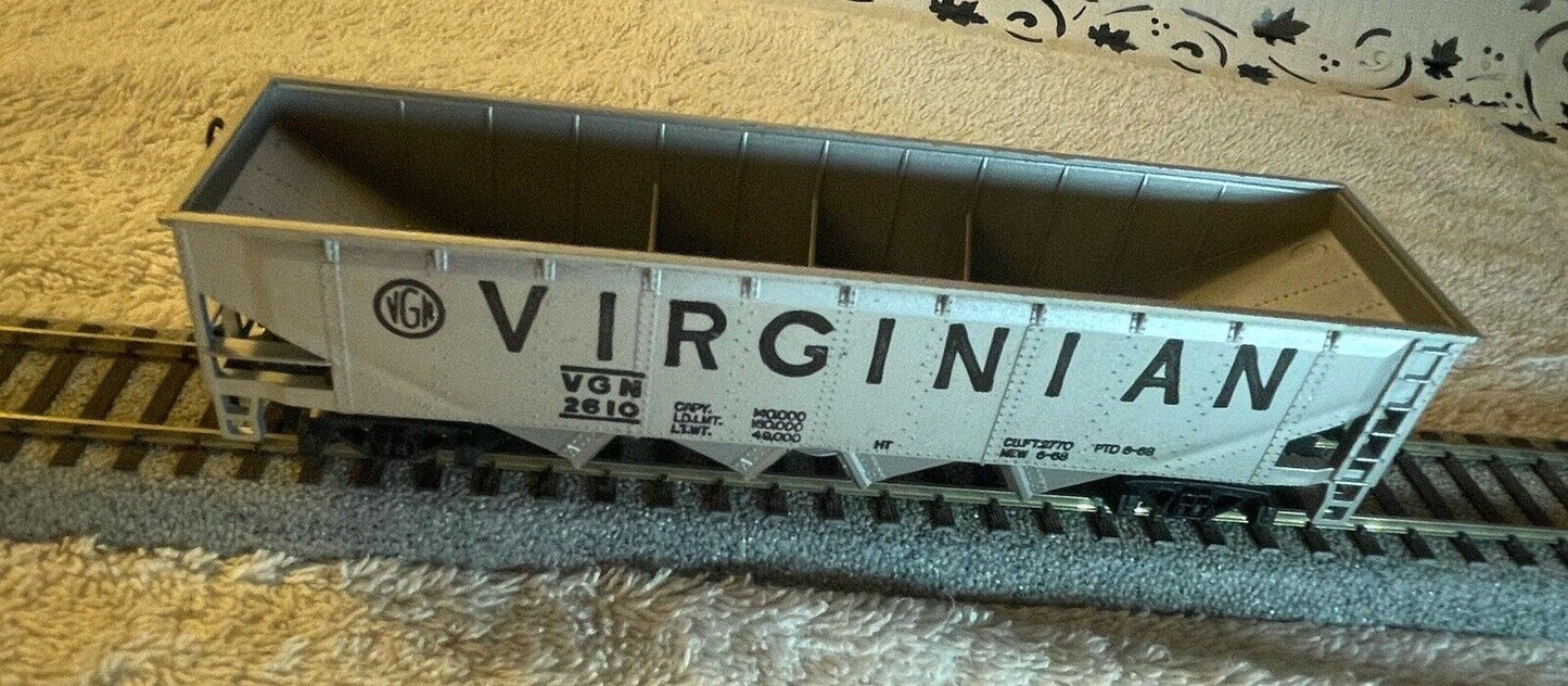 HO Scale TYCO 344C Virginian Hopper #2610 C-7 Excellent Condition