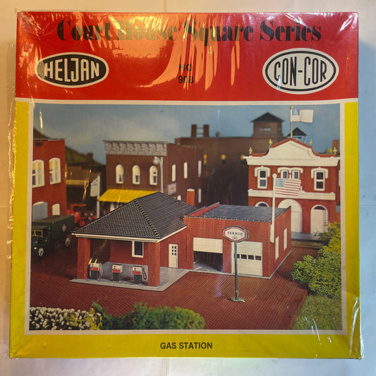 🚂 HO Scale Heljan 908 Gas Station. Brand New In Original Box!!