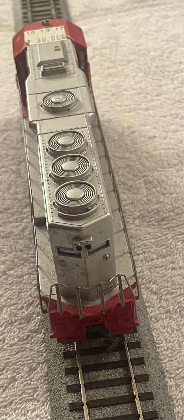 Bachmann HO Scale 6067 ATSF Santa Fe EMD GP 40 Diesel Locomotive - 63502